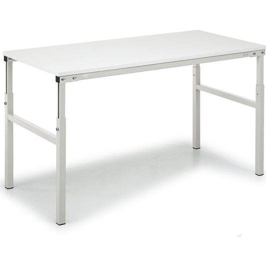 ESD work table, height 650 - 900 mm, WxD 1500 x 500 mm.