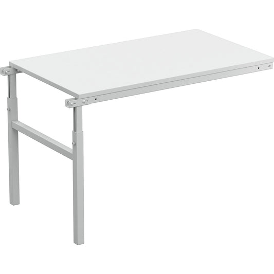 ESD add-on table, height 650 - 900 mm, WxD 1500 x 700 mm.