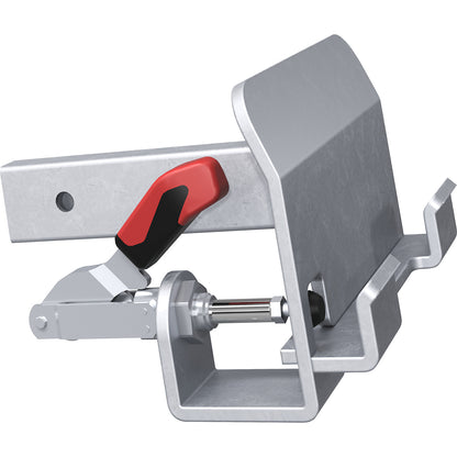 Flex coupling insert, zinc plated, for roll containers.