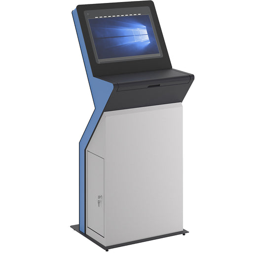 PC terminal cupboard, HxWxD 1500 x 690 x 590 mm, IP20.
