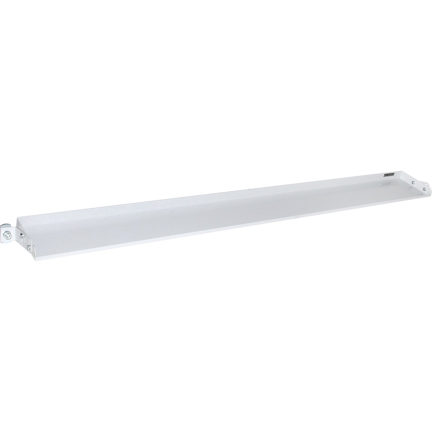 ESD tray shelf, max. load 30 kg, WxD 1419 x 145 mm.