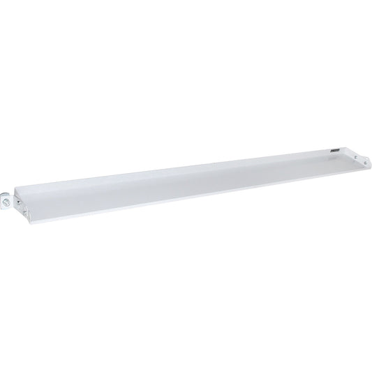 ESD tray shelf, max. load 30 kg, WxD 1419 x 145 mm.
