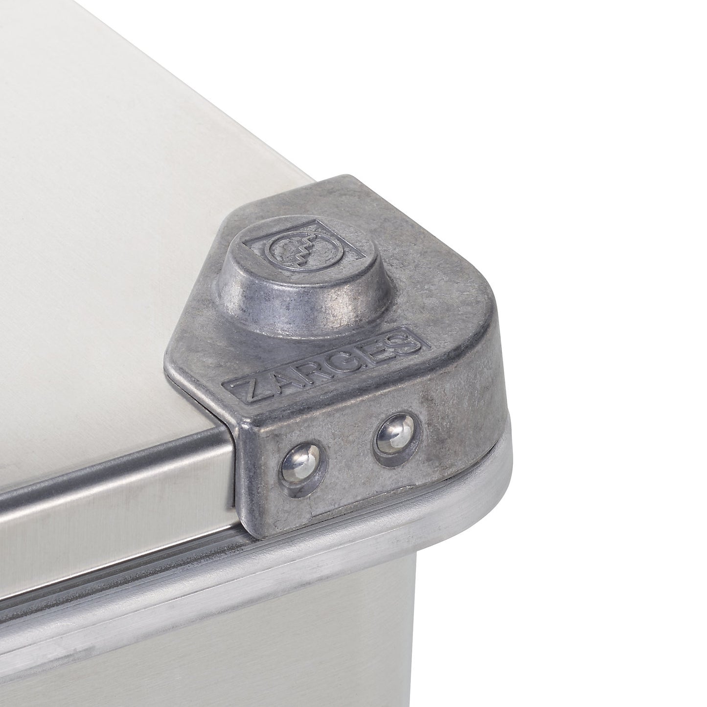 AKKU SAFE safety container, LxWxH 600 x 600 x 250 mm, aluminium.
