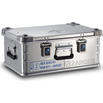 AKKU SAFE UNIVERSAL safety container, LxWxH 600 x 400 x 250 mm, aluminium.
