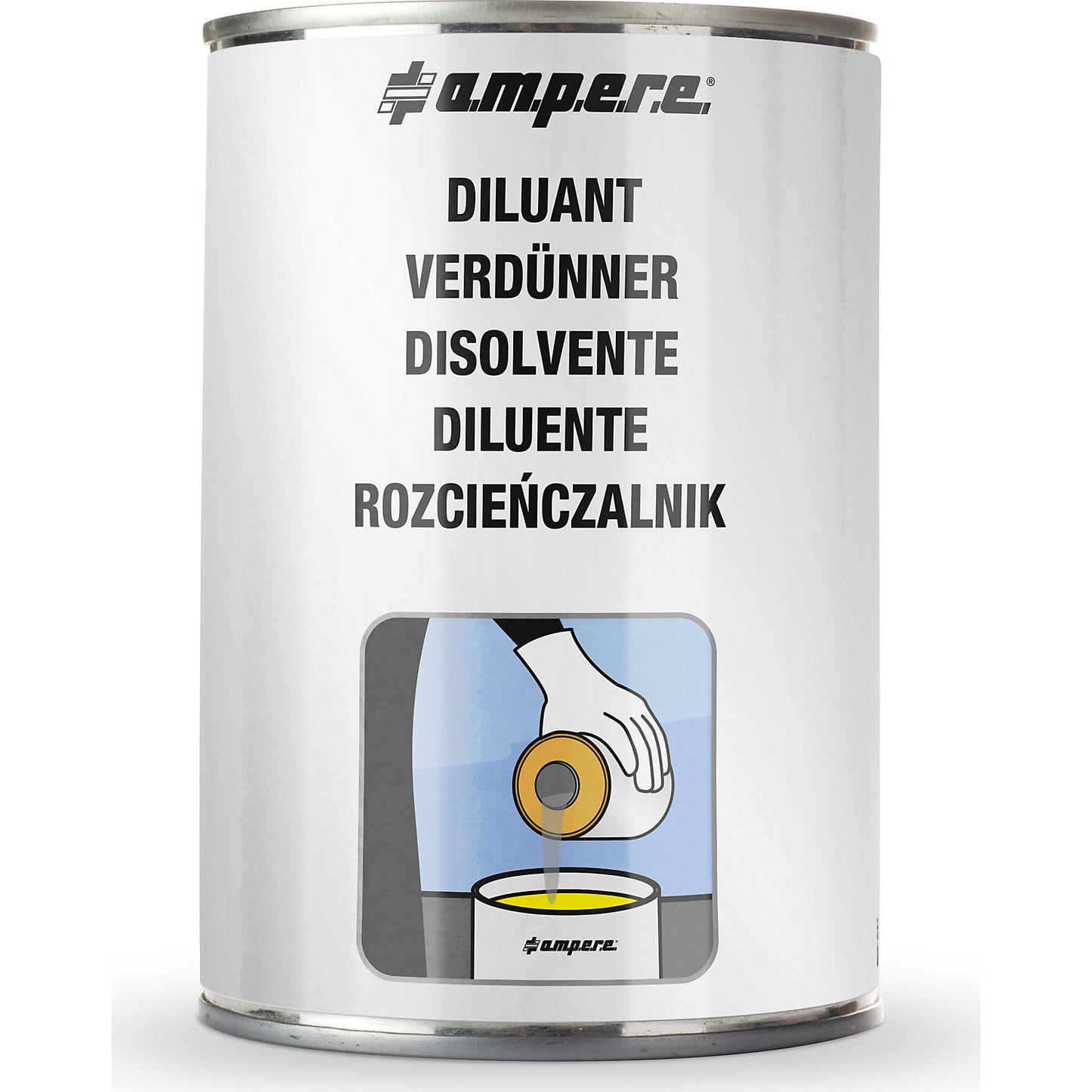 Solvent Floor Paint® thinner, for ground marking paint, capacity 1 l.