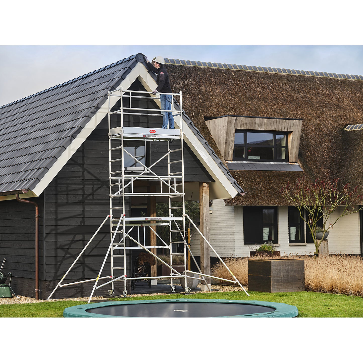 RS TOWER 34 folding tower, module 1+2+3, working height 5.80 m.