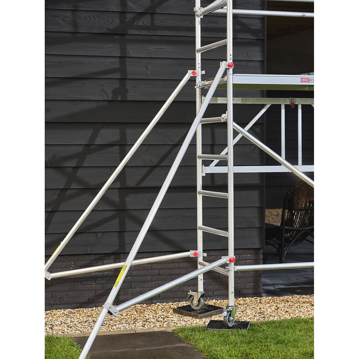 RS TOWER 34 folding tower, module 1+2+3+3, working height 7.80 m.