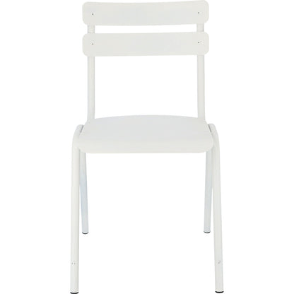 ONE outdoor chair, pack of 4, white.
