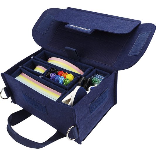ecoAware presentation bag, HxWxD 180 x 290 x 145 mm, including accessories.