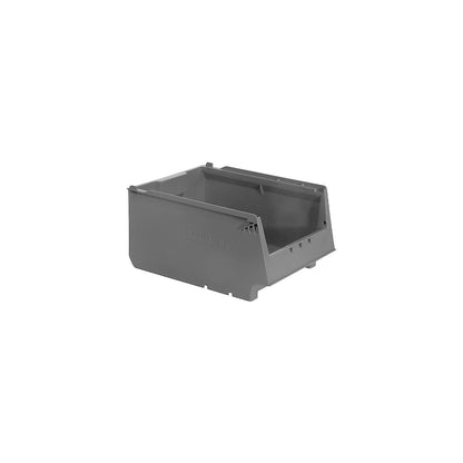 Shelf bin, made from recycled PP, LxWxH 300 x 230 x 150 mm, grey, pack of 16.