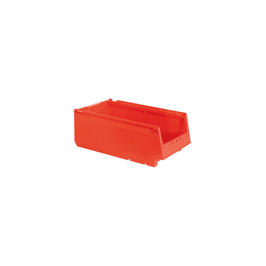 Shelf bin, made from recycled PP, LxWxH 400 x 230 x 150 mm, red, pack of 14.