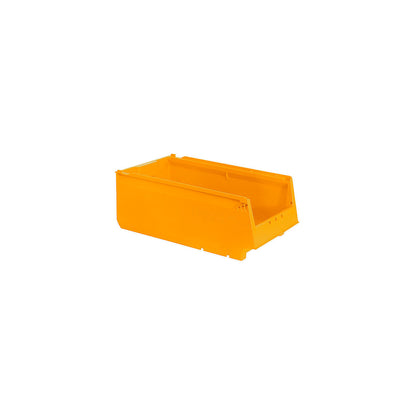 Shelf bin, made from recycled PP, LxWxH 400 x 230 x 150 mm, yellow, pack of 14.