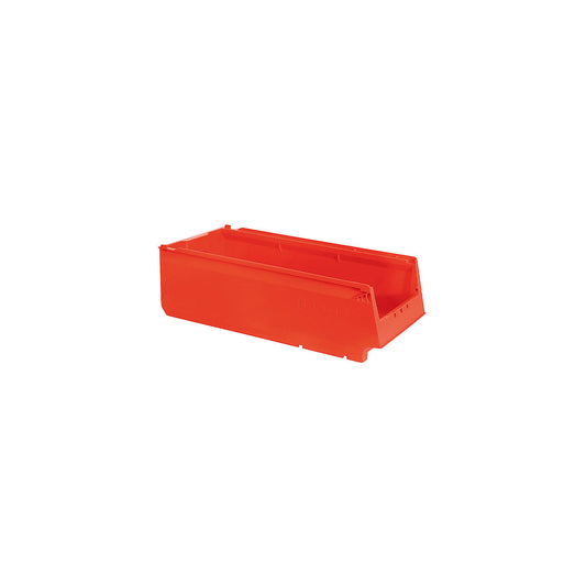 Shelf bin, made from recycled PP, LxWxH 500 x 230 x 150 mm, red, pack of 10.