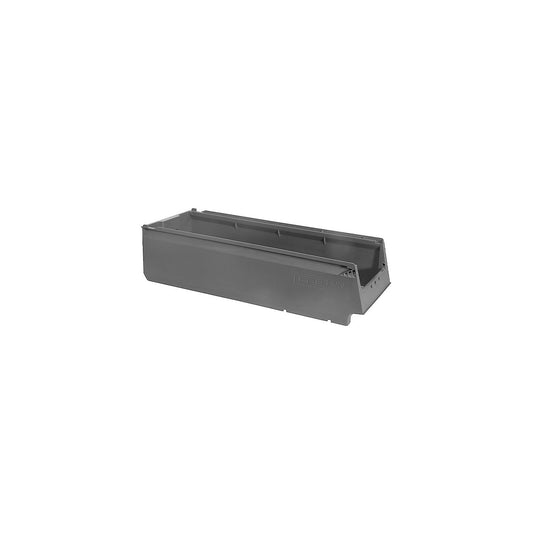 Shelf bin, made from recycled PP, LxWxH 600 x 230 x 150 mm, grey, pack of 10.