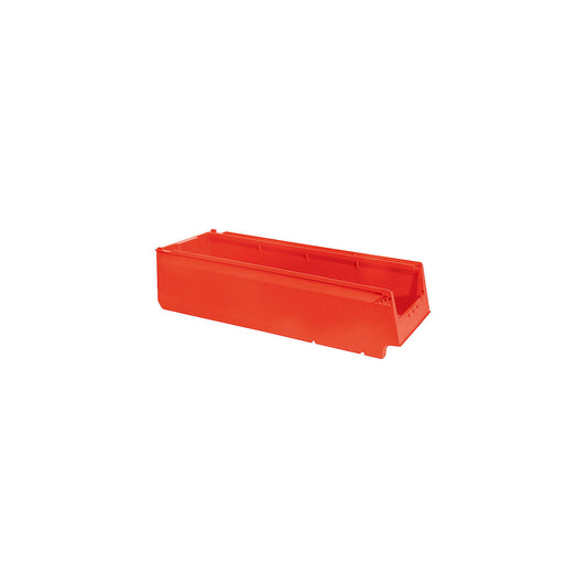 Shelf bin, made from recycled PP, LxWxH 600 x 230 x 150 mm, red, pack of 10.