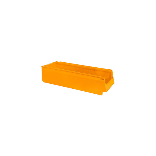 Shelf bin, made from recycled PP, LxWxH 600 x 230 x 150 mm, yellow, pack of 10.