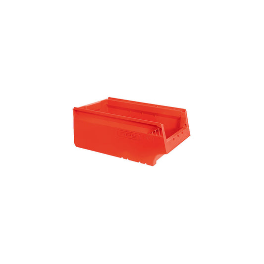 Shelf bin, made from recycled PP, LxWxH 500 x 310 x 200 mm, red, pack of 8.