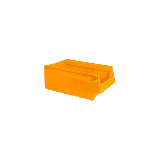 Shelf bin, made from recycled PP, LxWxH 500 x 310 x 200 mm, yellow, pack of 8.