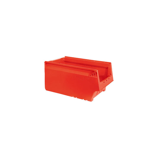 Shelf bin, made from recycled PP, LxWxH 500 x 310 x 250 mm, red, pack of 8.