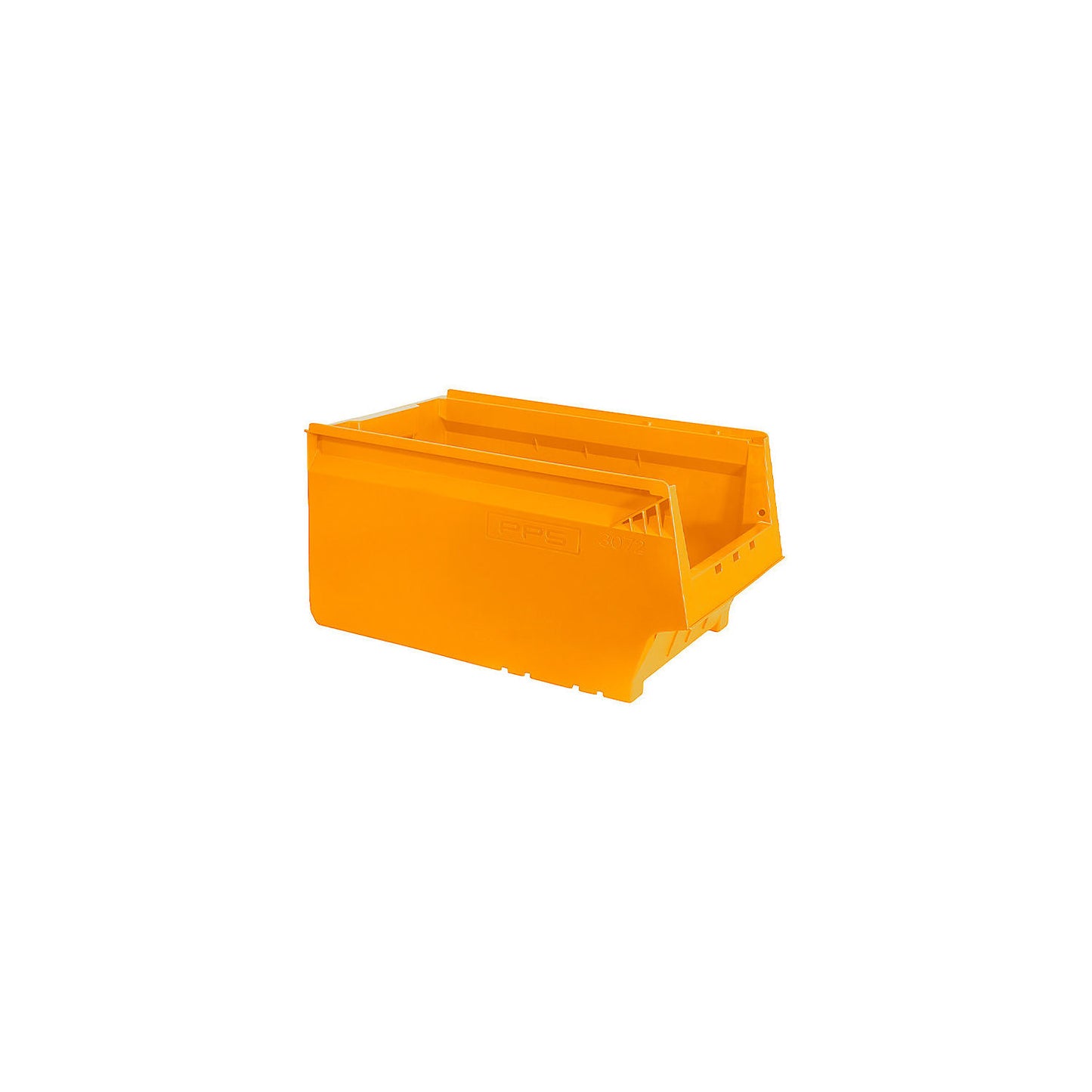 Shelf bin, made from recycled PP, LxWxH 500 x 310 x 250 mm, yellow, pack of 8.