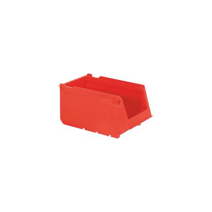 Shelf bin, made from recycled PP, LxWxH 250 x 148 x 130 mm, red, pack of 36.