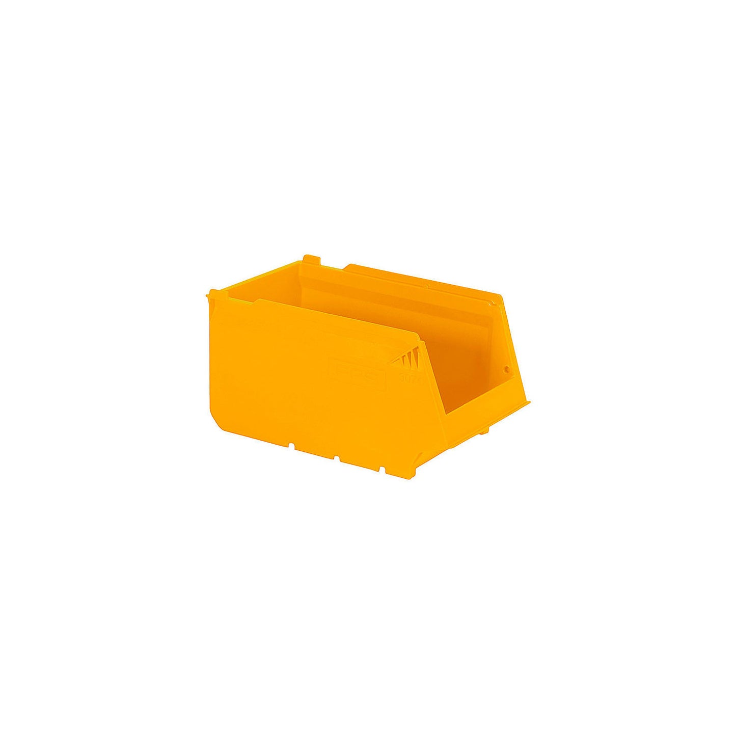 Shelf bin, made from recycled PP, LxWxH 250 x 148 x 130 mm, yellow, pack of 36.