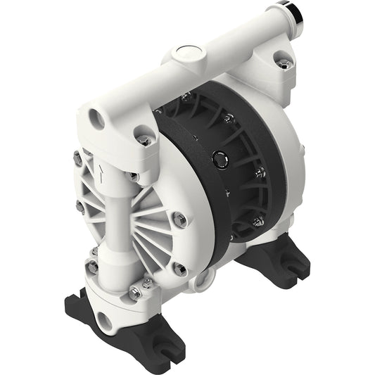 Double diaphragm pump 1'', plastic, PPE, PP / TPV (EPDM-PP), 175 l/min, 8 bar.