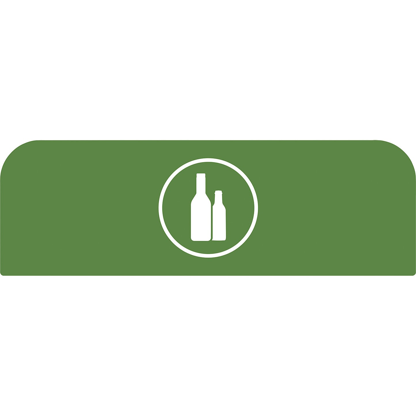 Configure™ notice board, for 87 litre container, green.