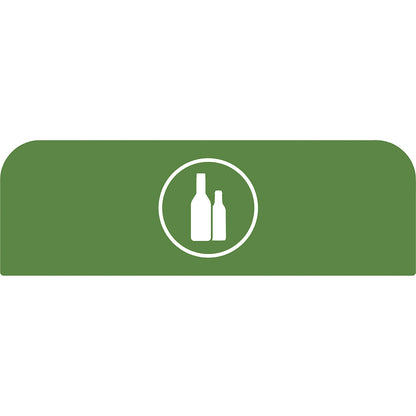 Configure™ notice board, for 87 litre container, green.