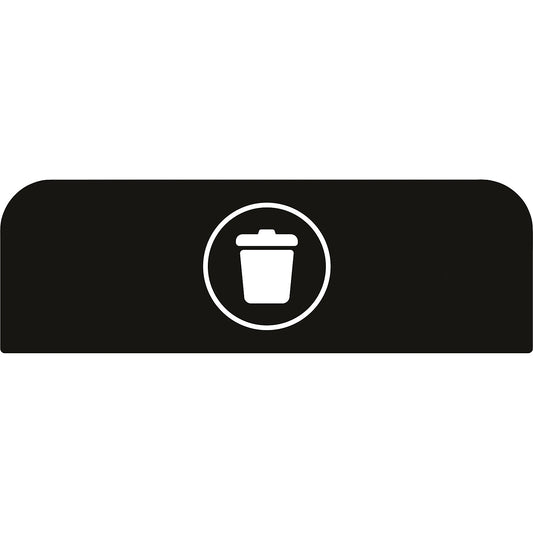 Configure™ notice board, for 87 litre container, black.