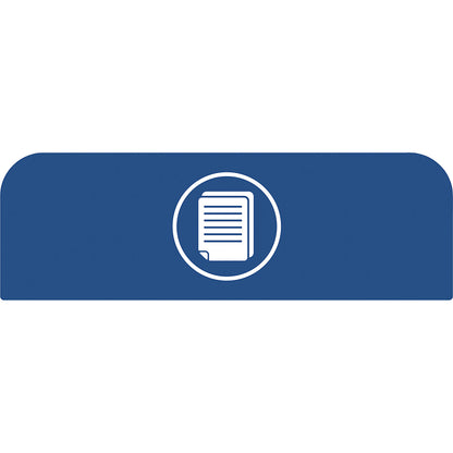 Configure™ notice board, for 87 litre container, blue.