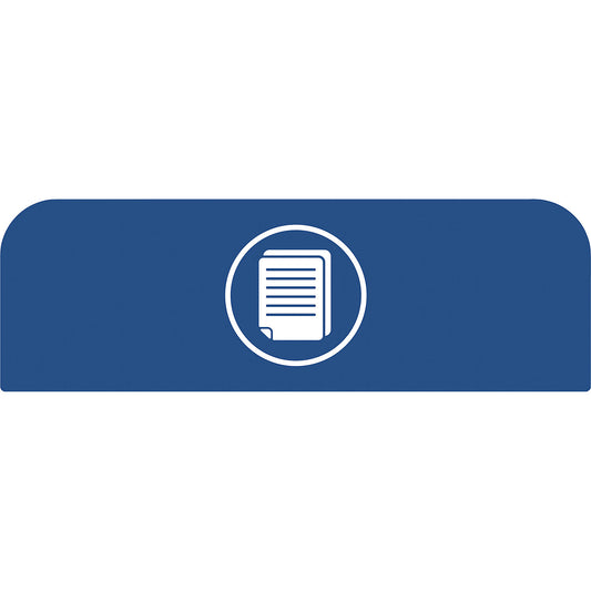 Configure™ notice board, for 87 litre container, blue.