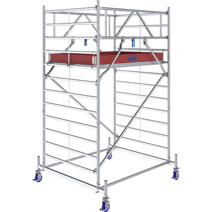 STABILO Series 50 mobile access tower, platform length 2.50 m, working height 4.40 m.