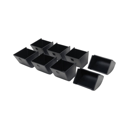 Coin cup set for cash drawer, 4617CC, box of 8 pieces.
