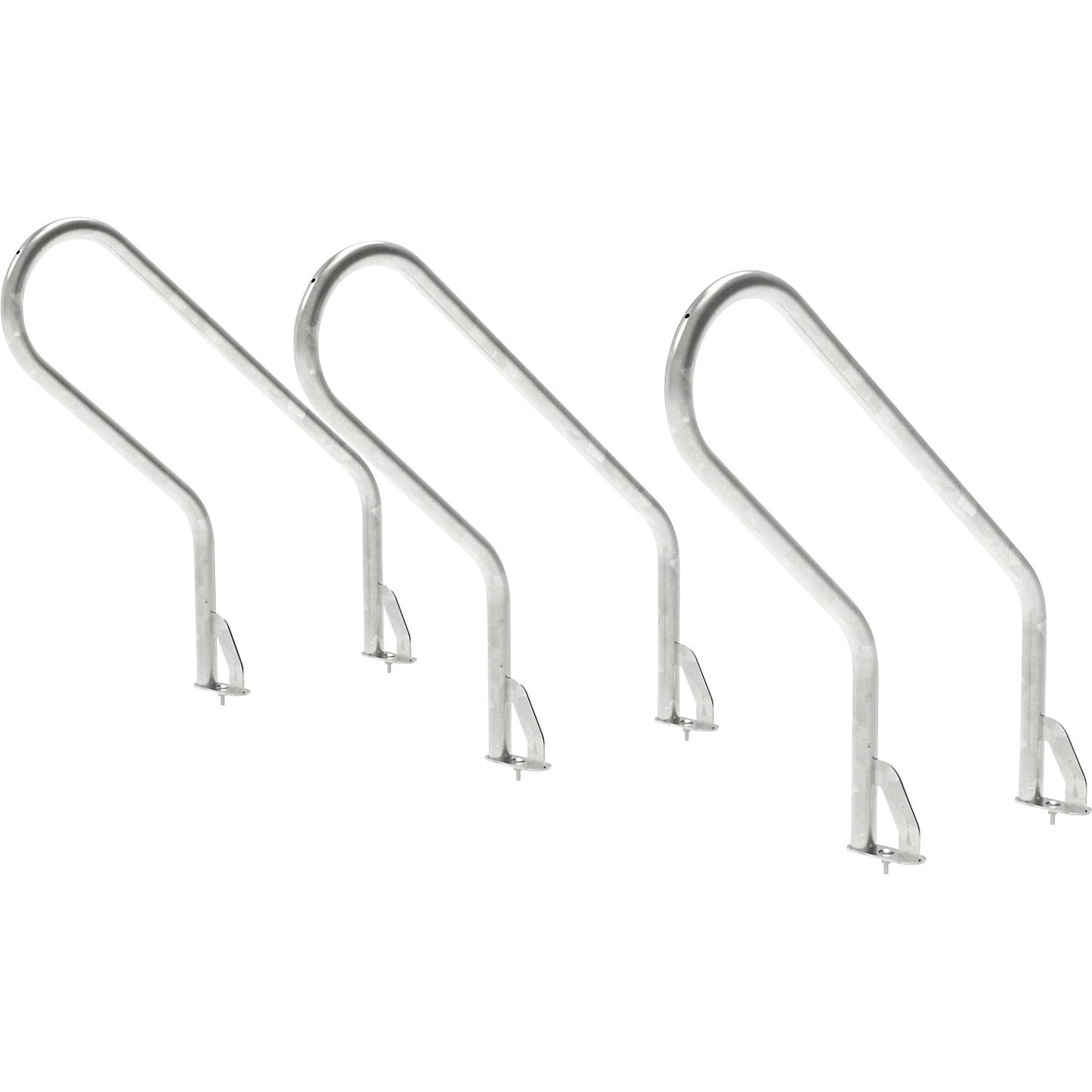 OPTIMUM theft protection, for bicycle racks, hot dip galvanised.