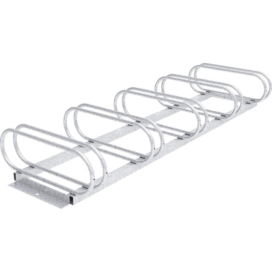 ECO bicycle rack, 5 parking spots, hot dip galvanised.