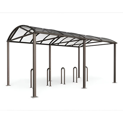 BÜROKLAMMER parking rail, Ø 50 mm, hot dip galvanised.