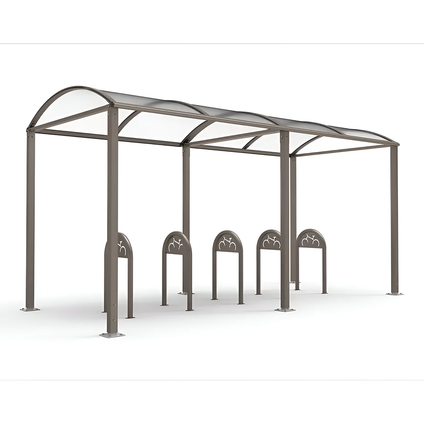 BÜROKLAMMER parking rail, Ø 60 mm, hot dip galvanised.