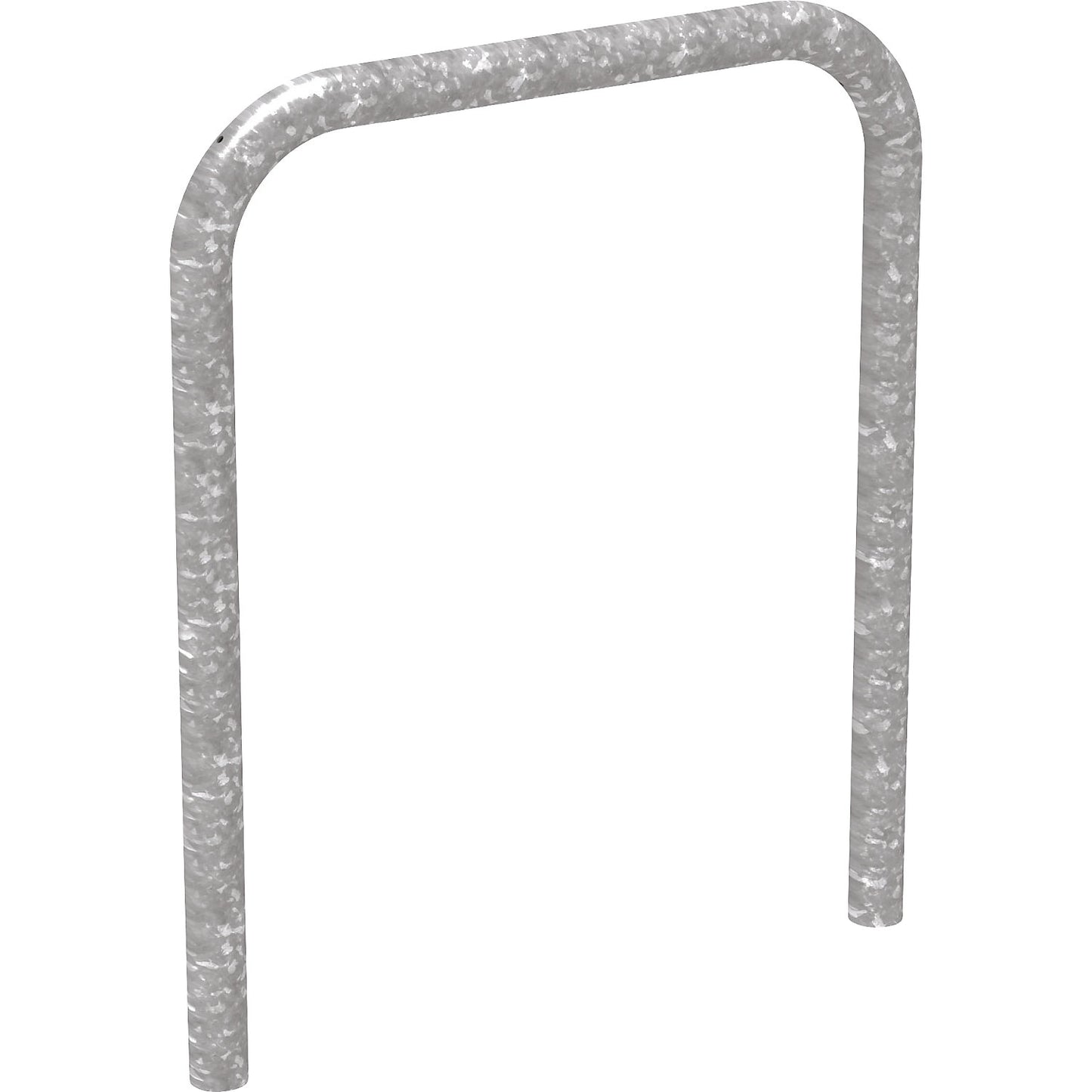 Bicycle parking rail, for concreting in, hot dip galvanised.