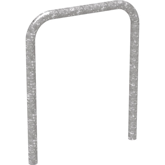 Bicycle parking rail, for concreting in, hot dip galvanised.