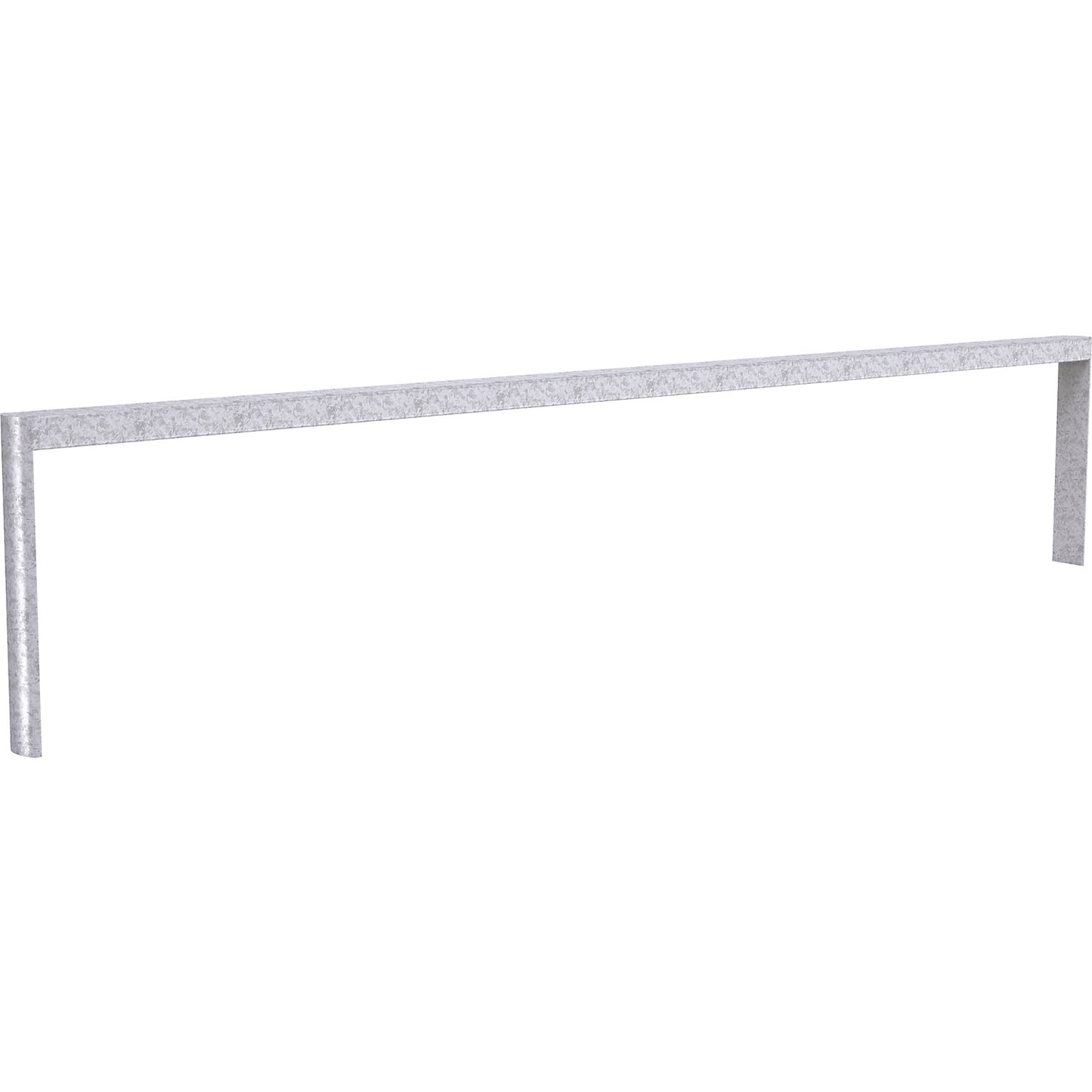 Motorbike rail, for concreting in, hot dip galvanised.