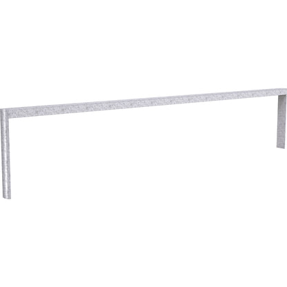 Motorbike rail, for concreting in, hot dip galvanised.