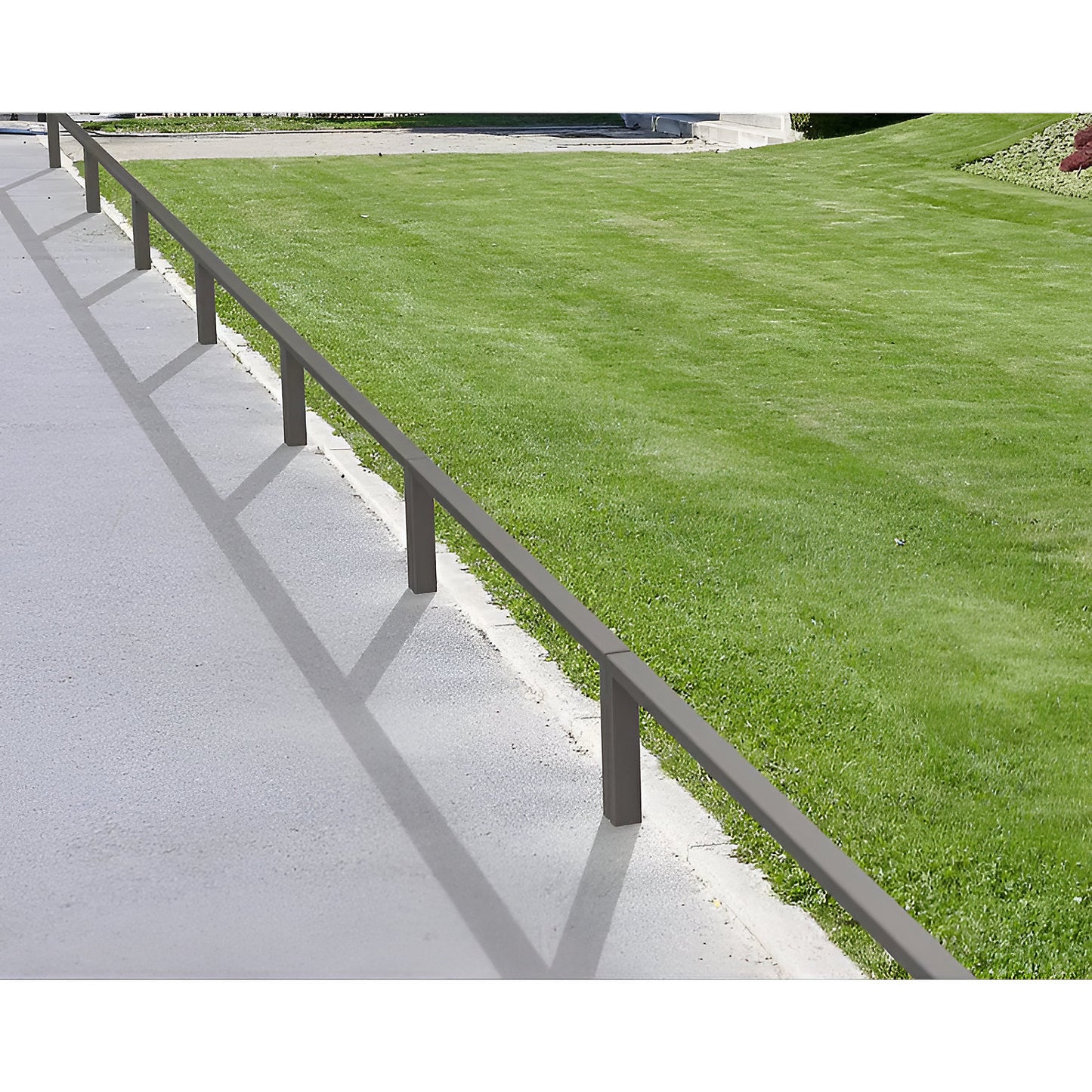 Motorbike rail, for concreting in, hot dip galvanised.