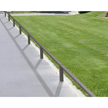 Motorbike rail, for concreting in, hot dip galvanised.