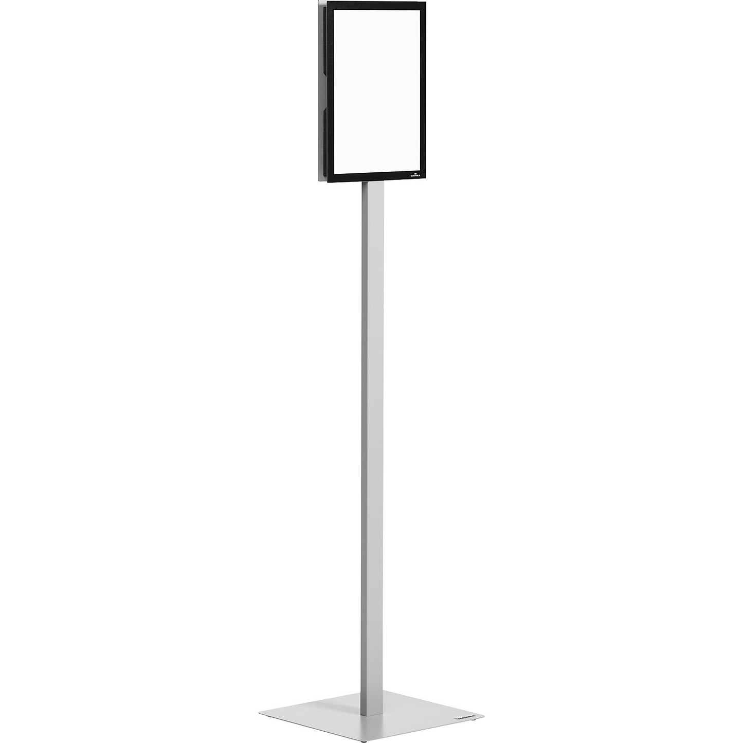 INFO STAND BASIC floor stand, metal, plastic, format A4, height 1315 mm.