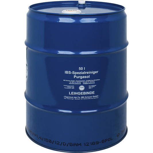 PURGASOL special cleaning solution, for oil and grease stains, 50 l drum.
