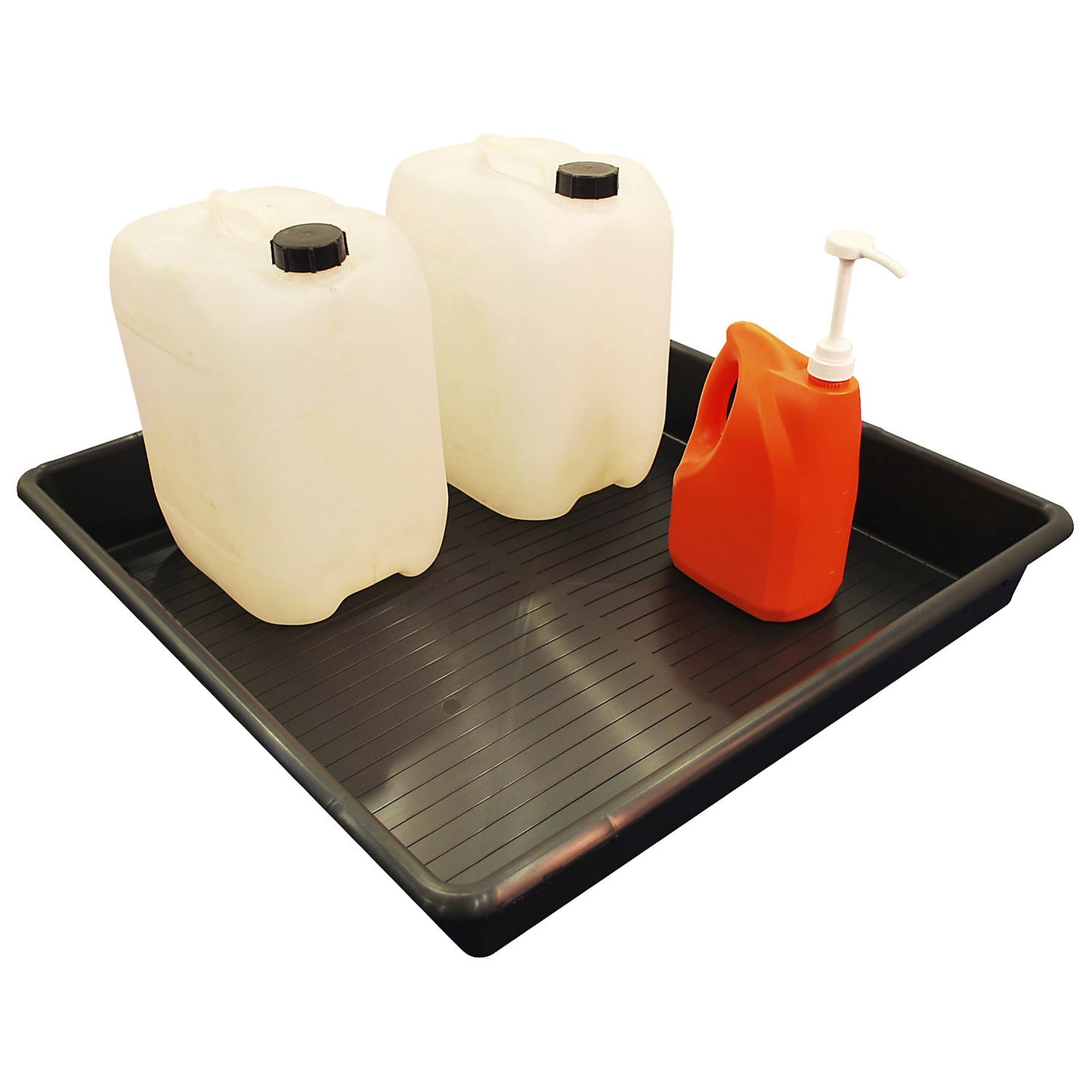 Universal small container tray, capacity 64 l, 800 x 800 x 120 mm, stackable.