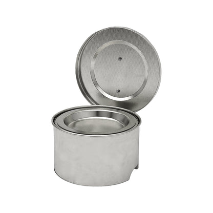 Small parts cleaner with earth connection, stainless steel, capacity 4 l.