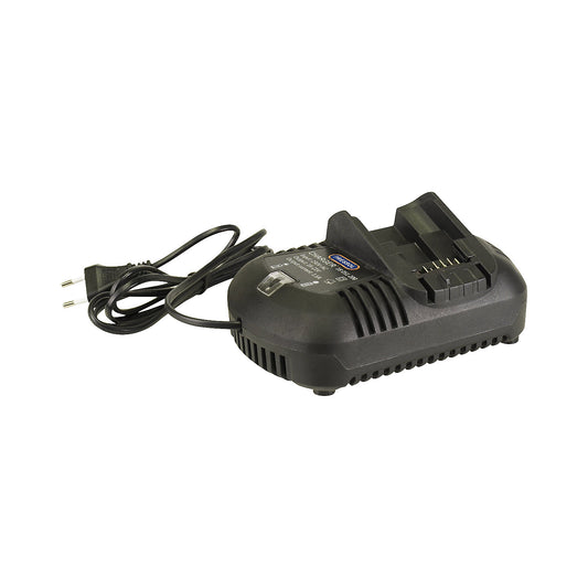 Battery charger, 230 V, for lithium ion rechargeable battery.