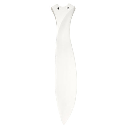ECO AIRSCREW ceiling fan, rotor blade Ø 1520 mm, matt white / chrome.